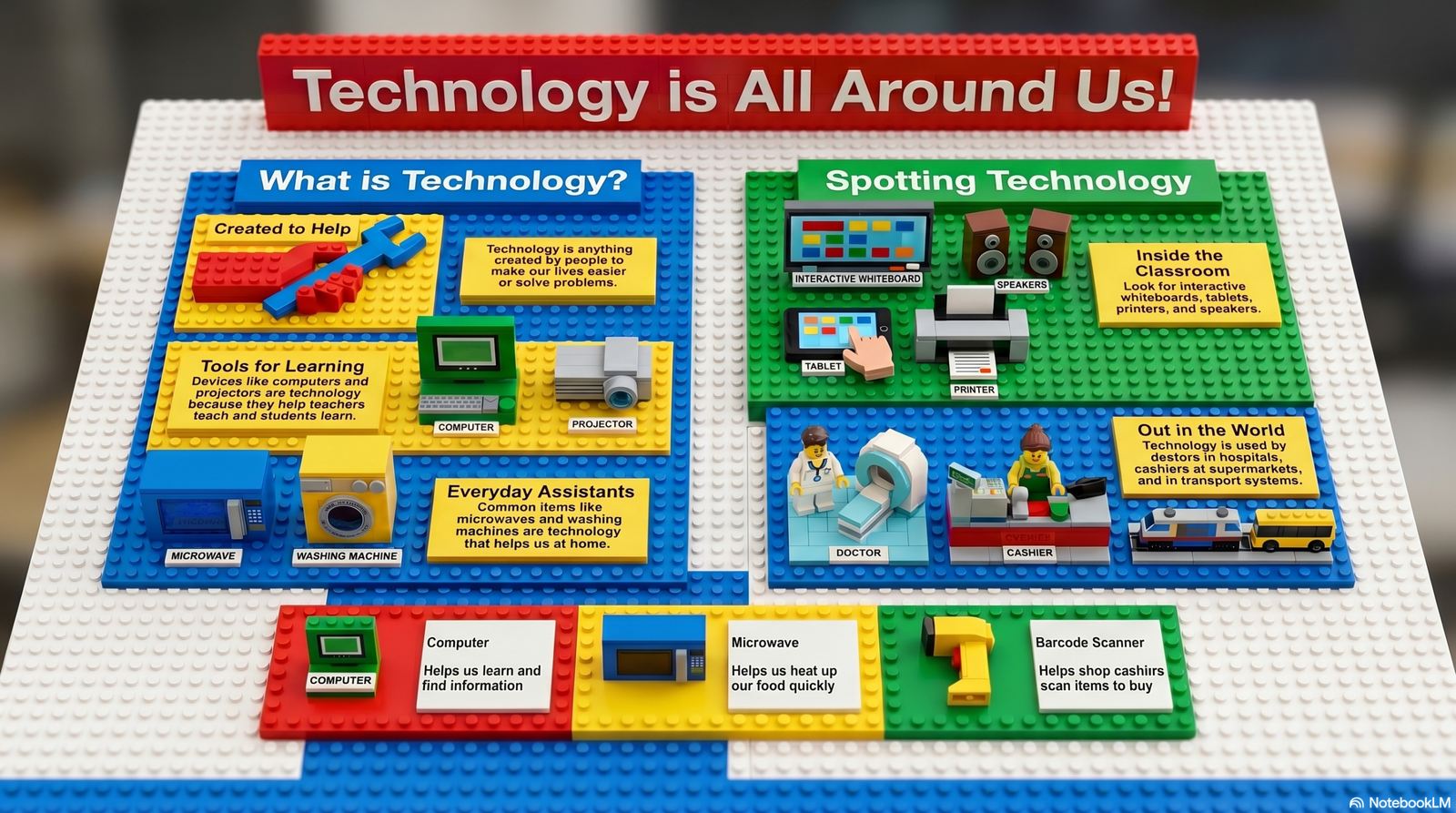 KS1 Year 1 Unit 1 Computing Systems and Networks – Lesson 1: Technology is All Around Us